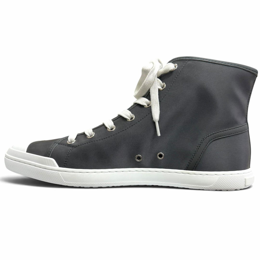 Pristine HERMES High cut sneakers Express Charcoal gray mens 41.5