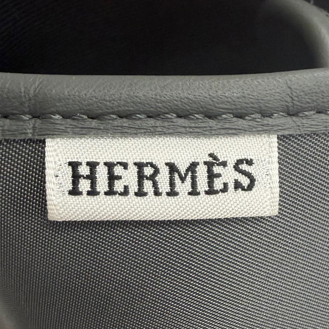 Pristine HERMES High cut sneakers Express Charcoal gray mens 41.5
