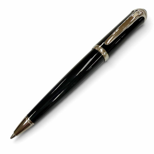 Great Cartier Ballpoint pen roadster de cartier Twist type black Blue Gemstone