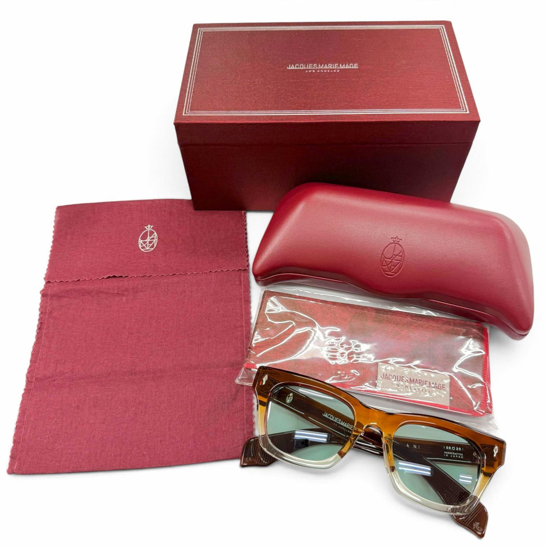 Excellent JACQUESMARIEMAGE sunglasses DEALAN col.Hickory Fade mens JMMDE-9D