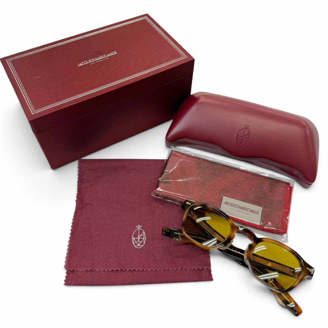 Great JACQUESMARIEMAGE sunglasses ZEPHIRIN 47size col.Havana brown JMMZPX-7B