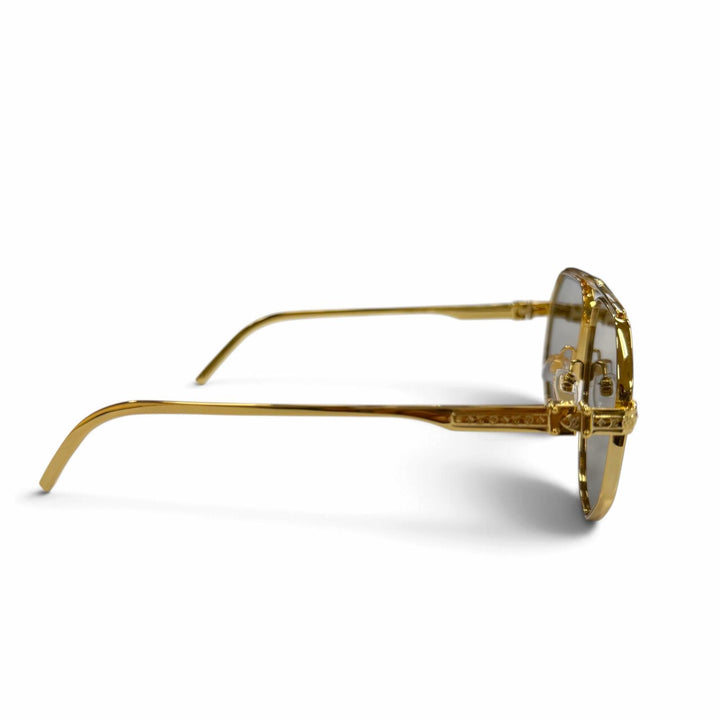 Excellent LOUIS VUITTON sunglasses LV Flash Monogram Double-Bridge Pilot Z1493U