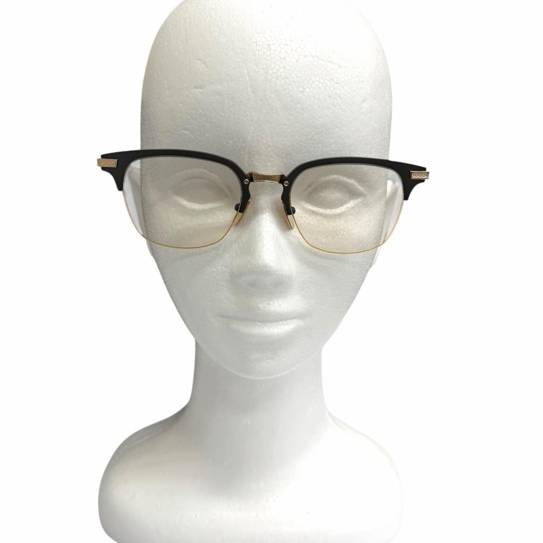 Excellent DITA sunglasses Browline Half-Rim Matt gray mens DTX424-A-01