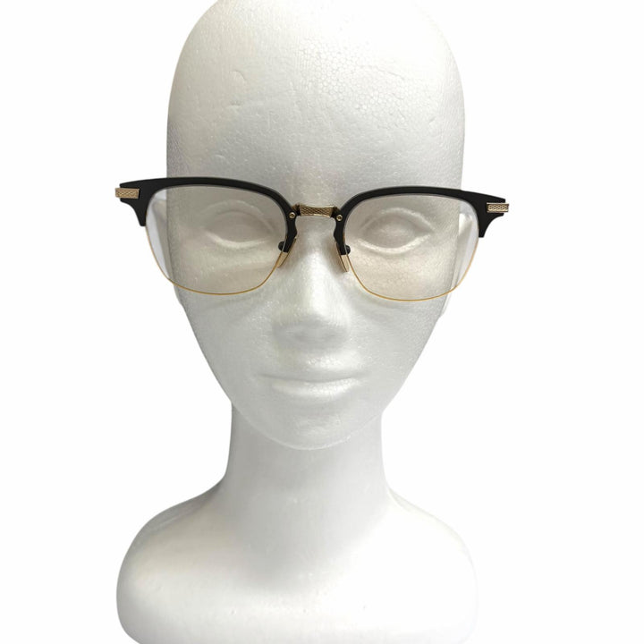 Excellent DITA sunglasses Browline Half-Rim Matt gray mens DTX424-A-01