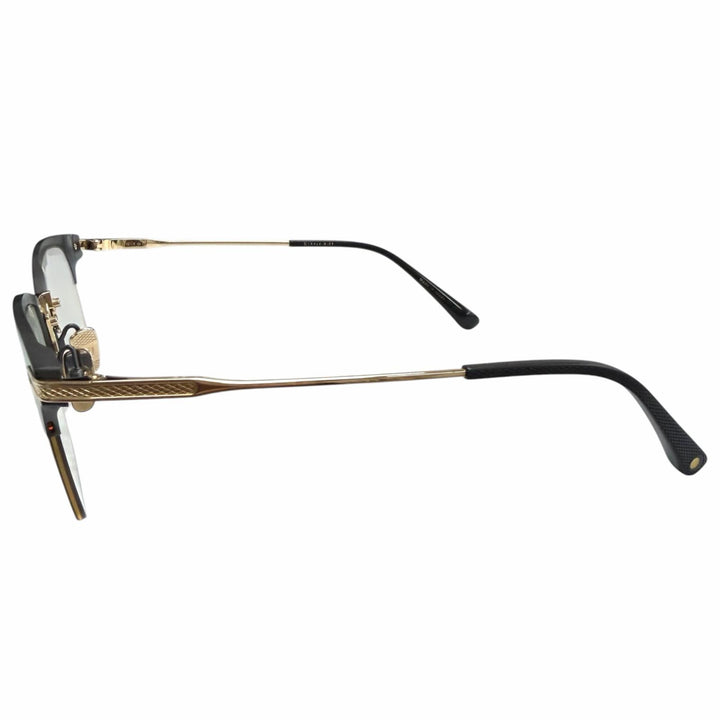 Excellent DITA sunglasses Browline Half-Rim Matt gray mens DTX424-A-01