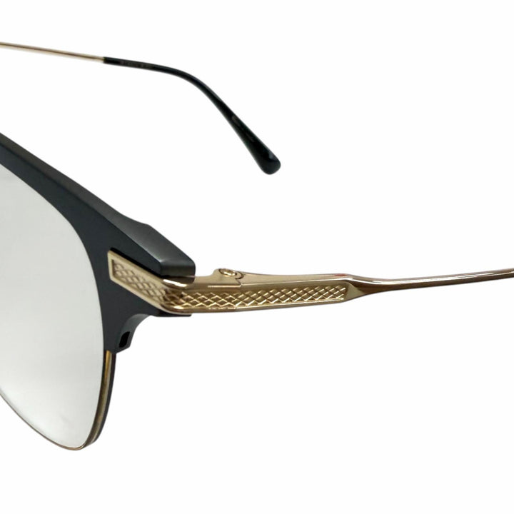 Excellent DITA sunglasses Browline Half-Rim Matt gray mens DTX424-A-01