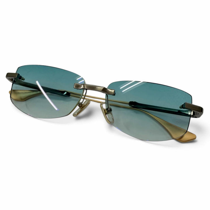 Pristine DITA sunglasses TRYSIM.75 Lens gradient eyewear Cancer metallic DTS182