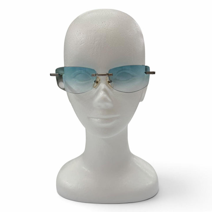 Pristine DITA sunglasses TRYSIM.75 Lens gradient eyewear Cancer metallic DTS182