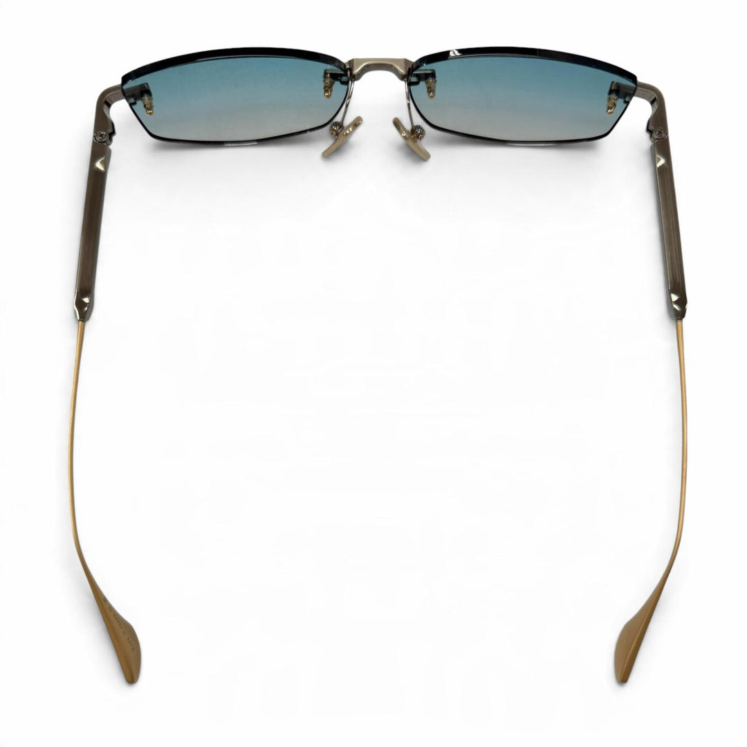Pristine DITA sunglasses TRYSIM.75 Lens gradient eyewear Cancer metallic DTS182
