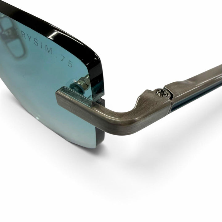 Pristine DITA sunglasses TRYSIM.75 Lens gradient eyewear Cancer metallic DTS182