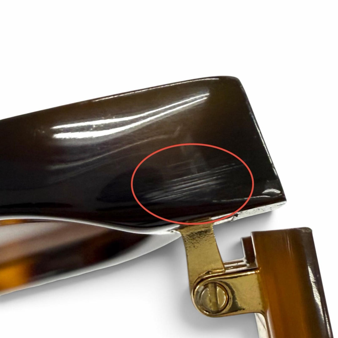 Very Good LOUIS VUITTON Sunglasses My Monogram Square Men's OK Brown Z1524E