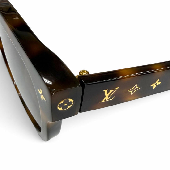 Very Good LOUIS VUITTON Sunglasses My Monogram Square Men's OK Brown Z1524E