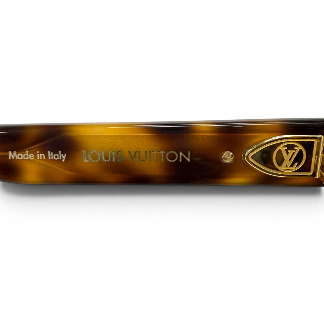Very Good LOUIS VUITTON Sunglasses My Monogram Square Men's OK Brown Z1524E