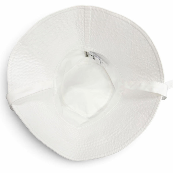 Excellent MIUMIU Wide-brimmed poplin bucket hat Current product white S 5HC524