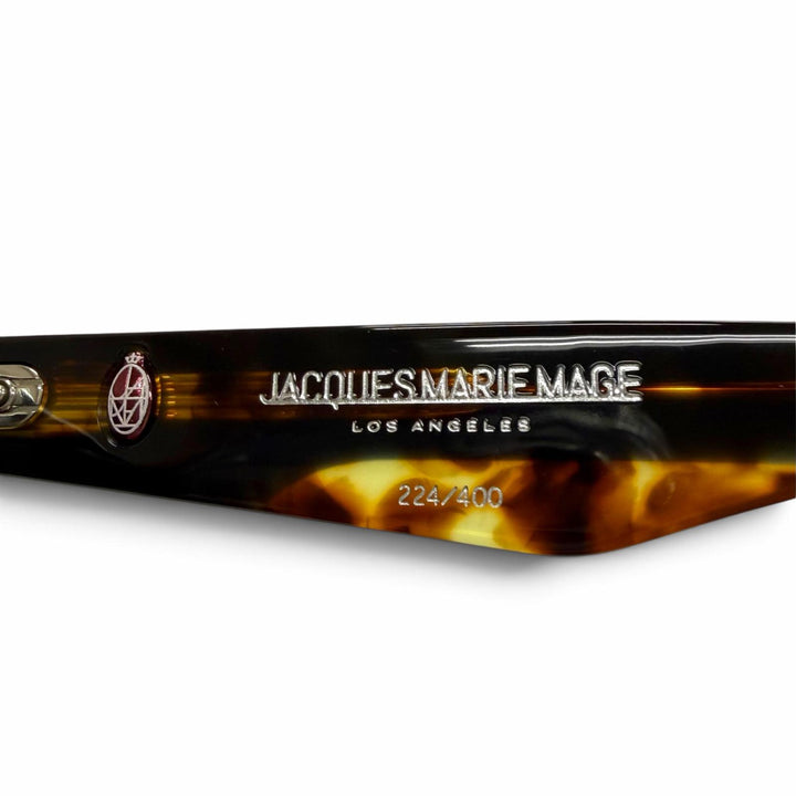 Excellent JACQUESMARIEMAGE sunglasses AVA col.Noir 11 black mens JMMAV-11A