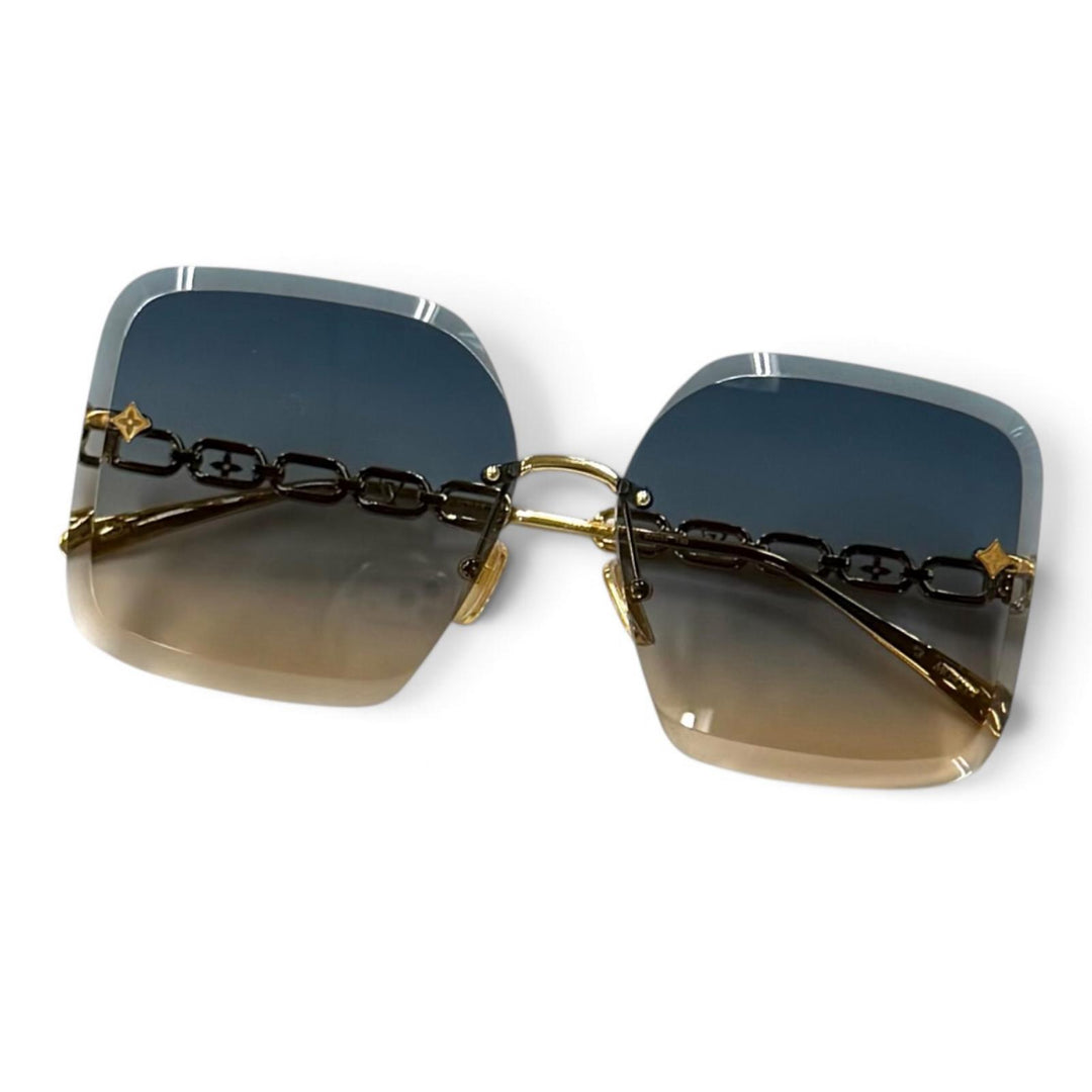 Great LOUIS VUITTON sunglasses Sunglasses LV Jewel Square gold Women Z1860U