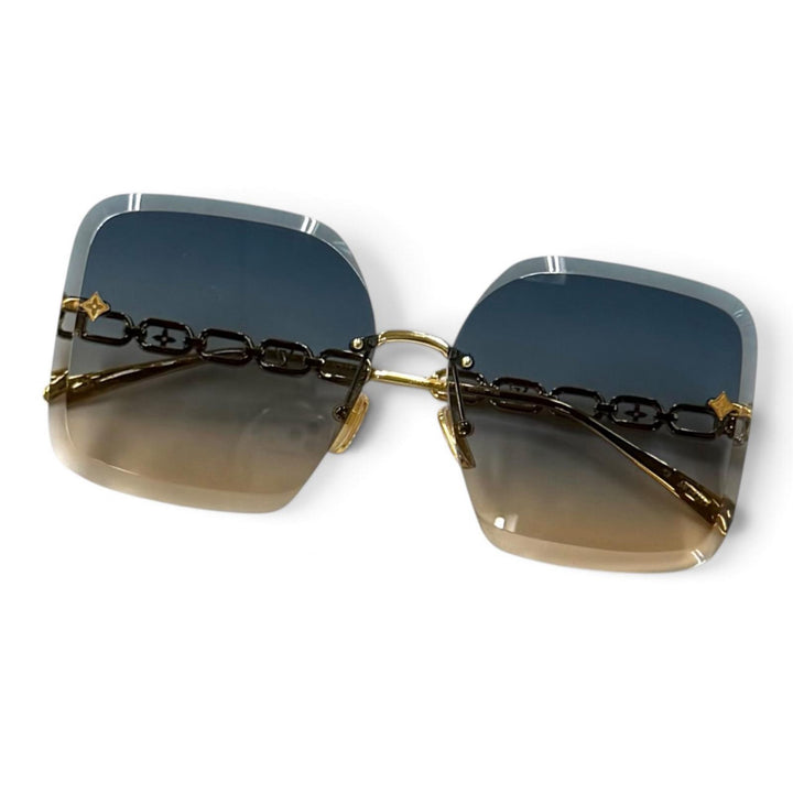 Great LOUIS VUITTON sunglasses Sunglasses LV Jewel Square gold Women Z1860U