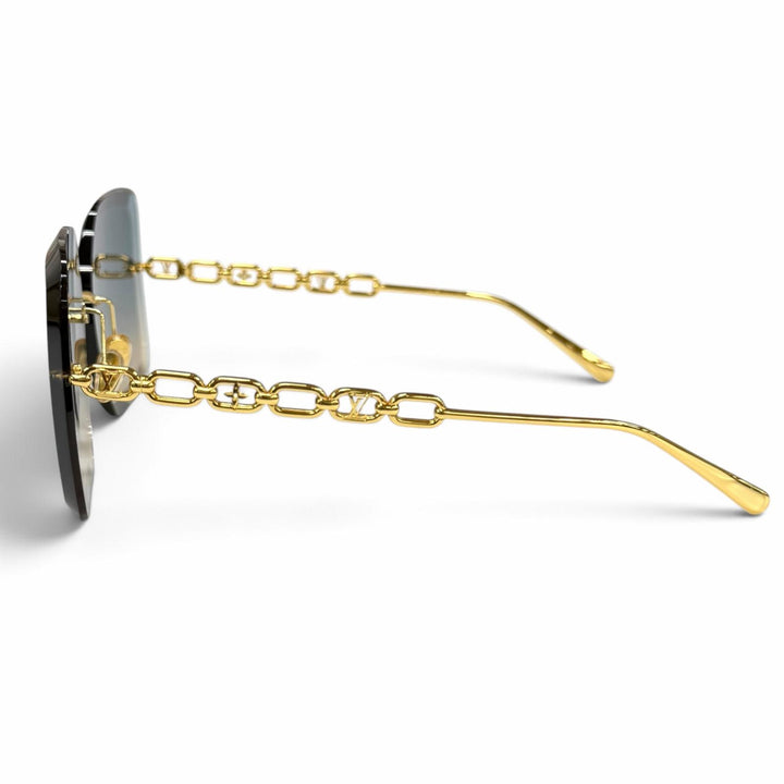 Great LOUIS VUITTON sunglasses Sunglasses LV Jewel Square gold Women Z1860U