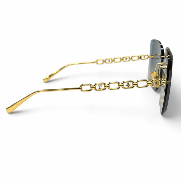 Great LOUIS VUITTON sunglasses Sunglasses LV Jewel Square gold Women Z1860U