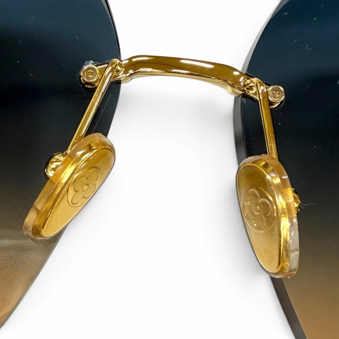 Great LOUIS VUITTON sunglasses Sunglasses LV Jewel Square gold Women Z1860U