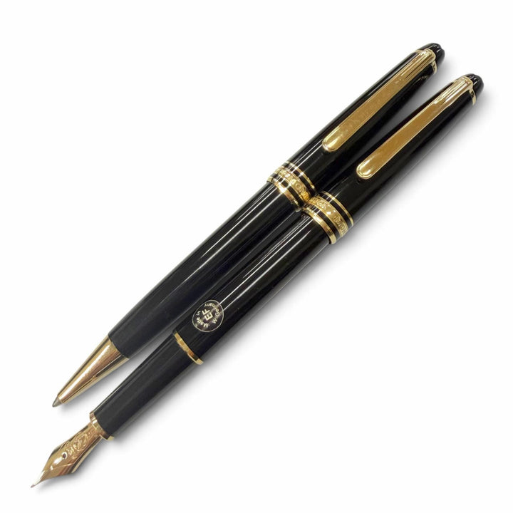 Great MONTBLANC fountain pen Meisterstück Classic Fountain Pen Ballpoint PenSet
