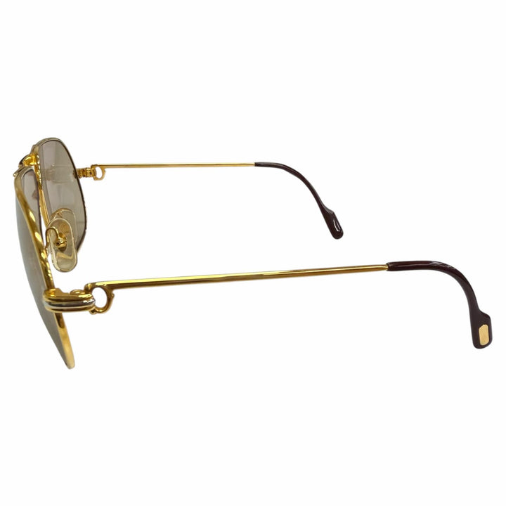 Excellent Cartier sunglasses Trinity Two Bridges gold