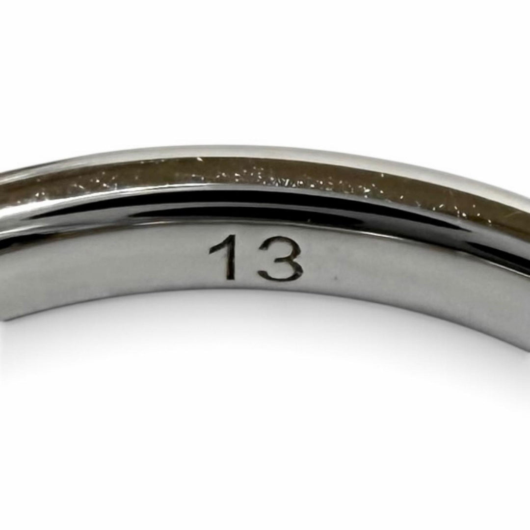 Excellent GUCCI Ring ring Diamantissima White gold 750 Women
