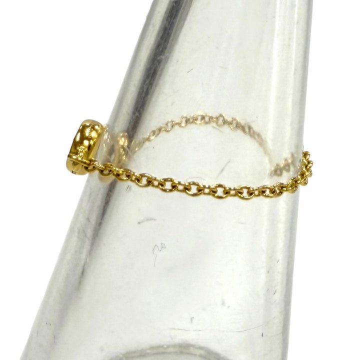 Great TIFFANY&Co. Ring ring Diamond by the Yard Ring Diamond frame: 4mm 750(YG)