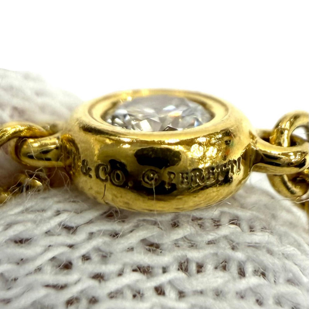 Great TIFFANY&Co. Ring ring Diamond by the Yard Ring Diamond frame: 4mm 750(YG)