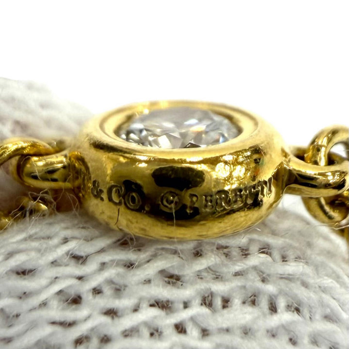 Great TIFFANY&Co. Ring ring Diamond by the Yard Ring Diamond frame: 4mm 750(YG)