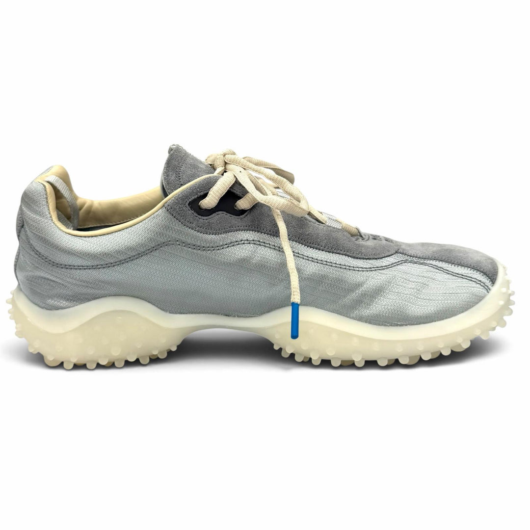 Excellent MIUMIU sneakers Bubble Technical Fabric Suede Sneakers 36.5 5E806E