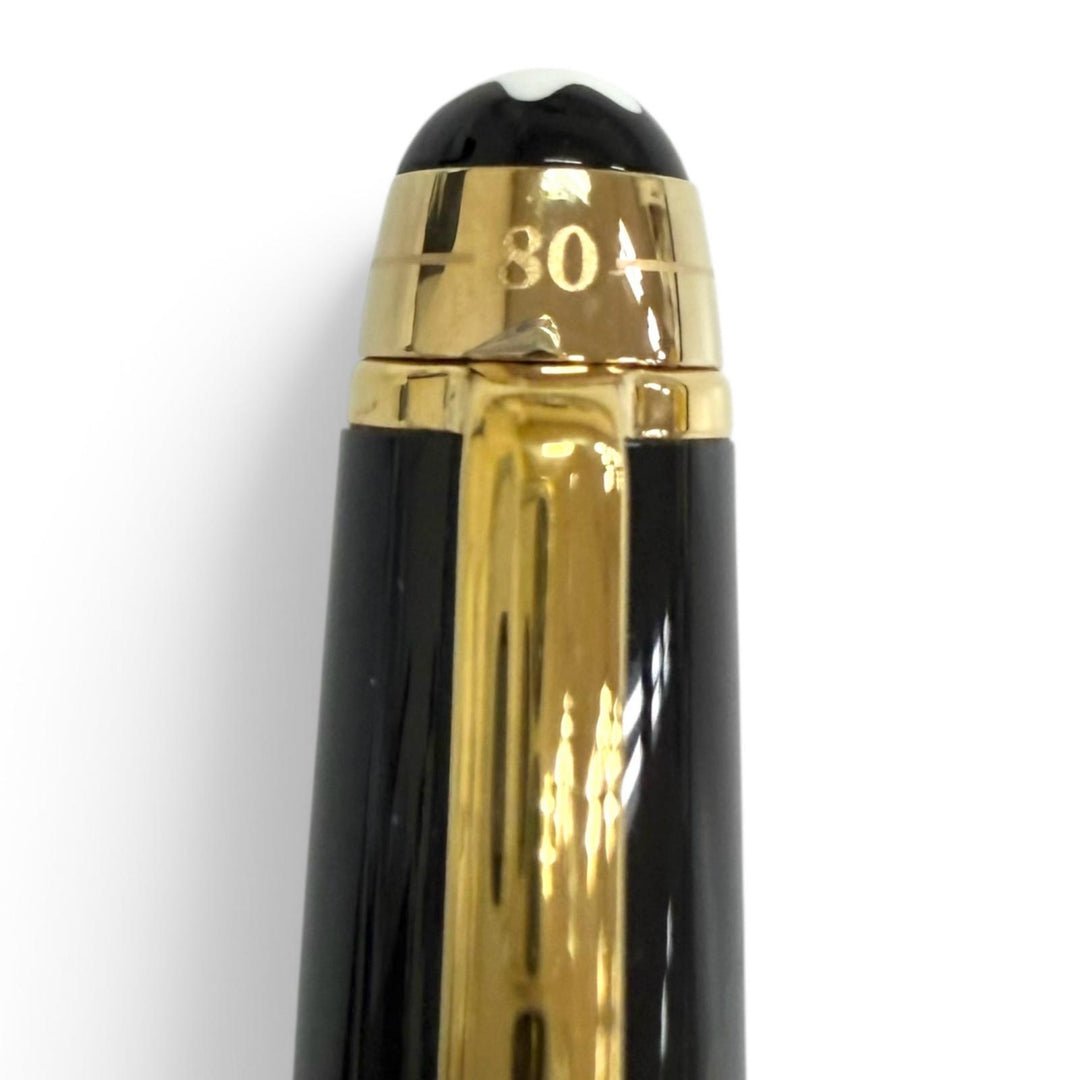 Pristine MONTBLANC Ballpoint pen Meisterstück Around the World in 80 Days black