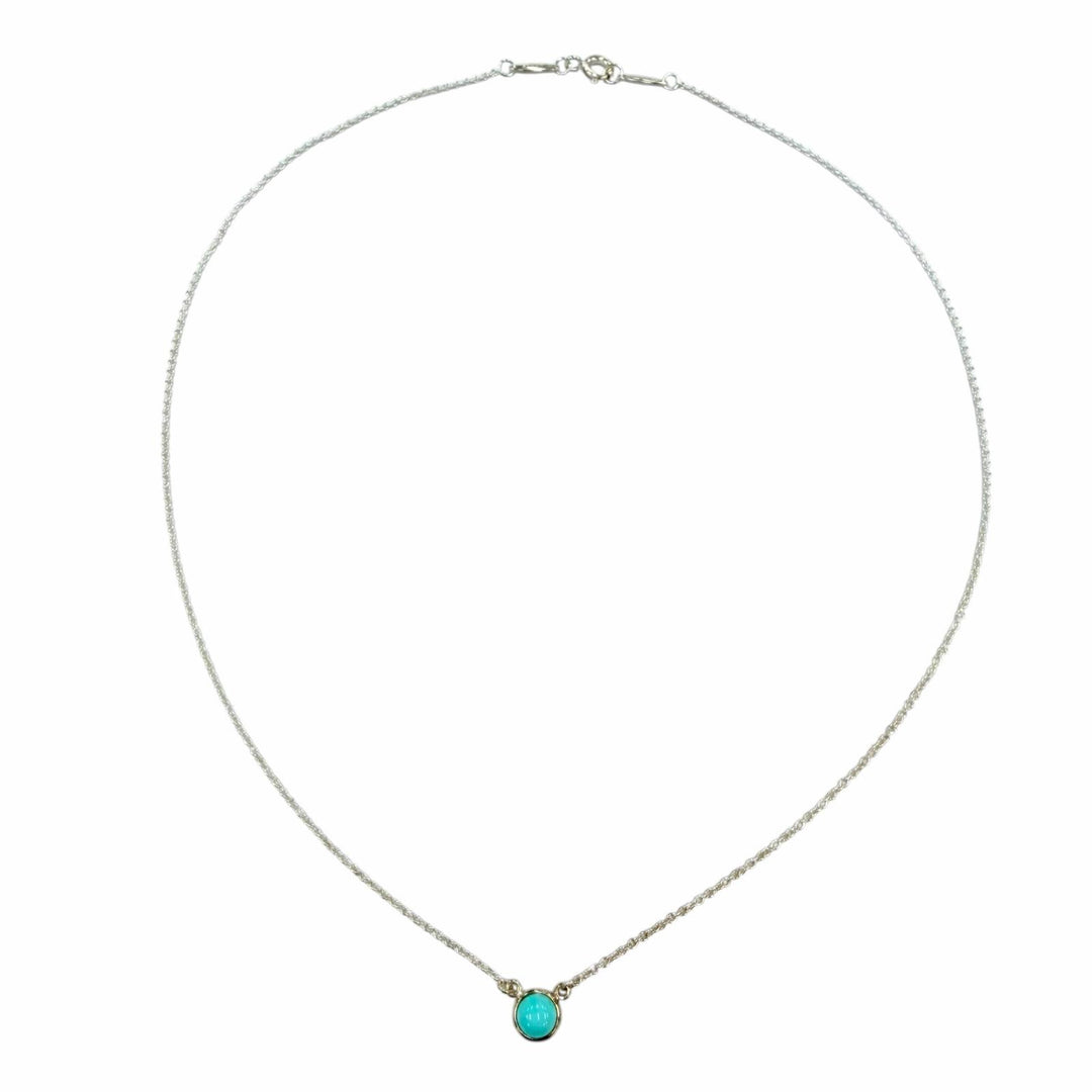 Pristine TIFFANY&Co. Necklace Color by the yard Pendant Rare Silver AG925 Women