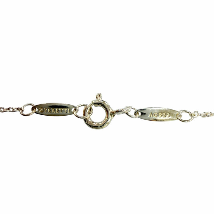 Pristine TIFFANY&Co. Necklace Color by the yard Pendant Rare Silver AG925 Women