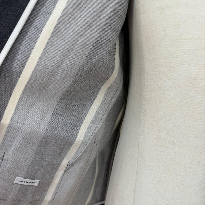 Excellent THOM BROWNE tailored jacket Stripe Pattern Single Jacket 1 MJU525A