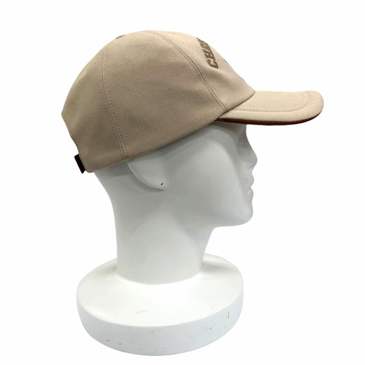 Excellent Christian Dior cap D-Player Baseball Cap beige cotton 57 CPC00182ECAN