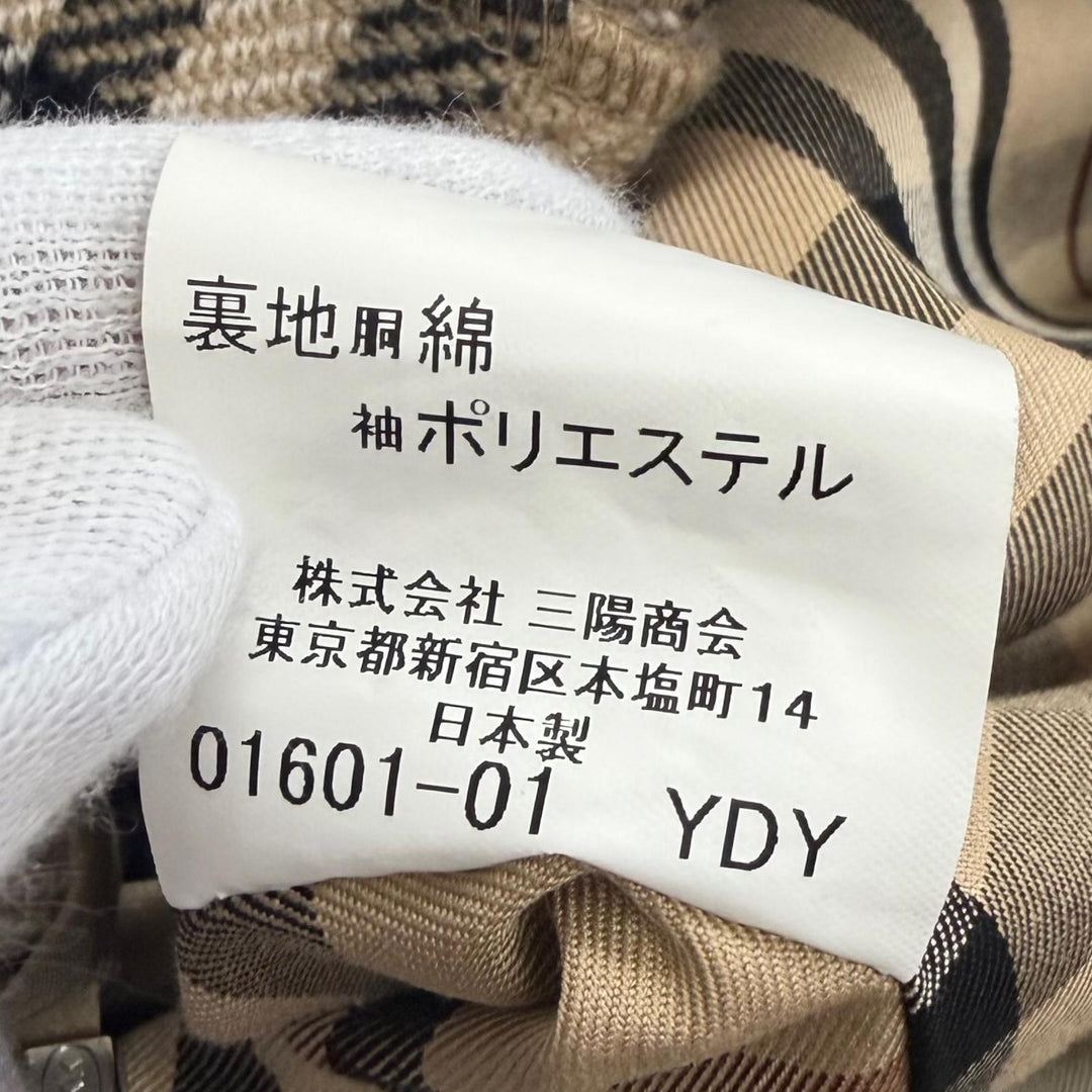 Great BURBERRY LONDON coat Nova Check Pattern lining