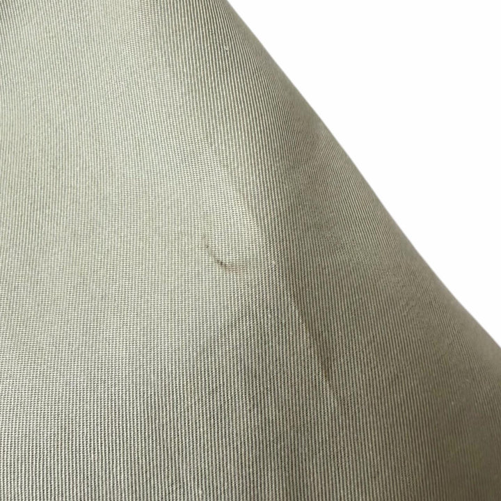 Great Burberrys coat Nova check pattern on the back Fly front khaki