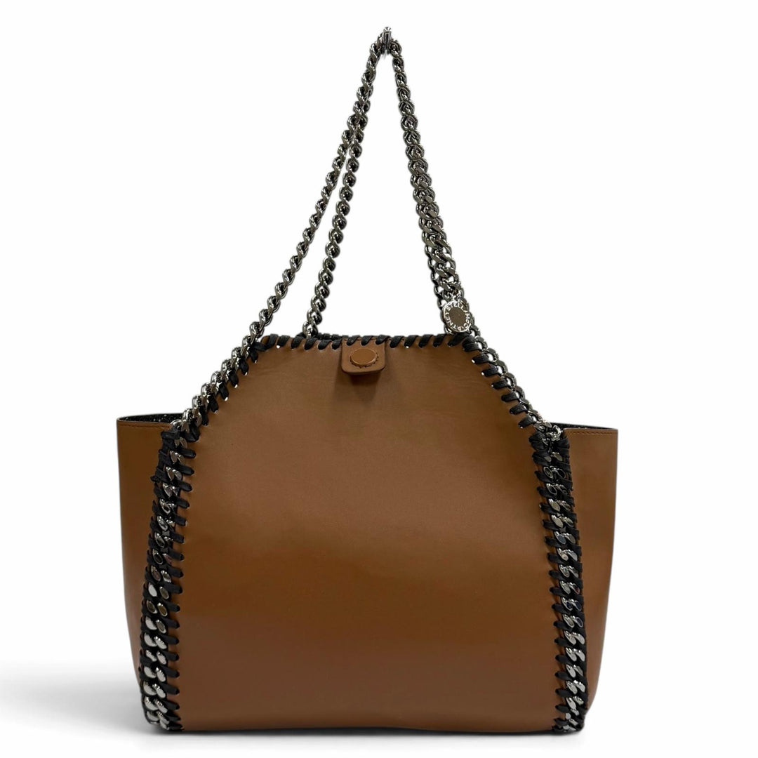 Pristine Stella McCartney Shoulder Bag Monogram Denim Reversible 2-Way 52928