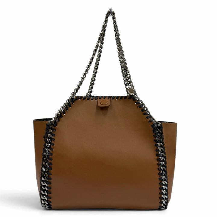 Pristine Stella McCartney Shoulder Bag Monogram Denim Reversible 2-Way 52928