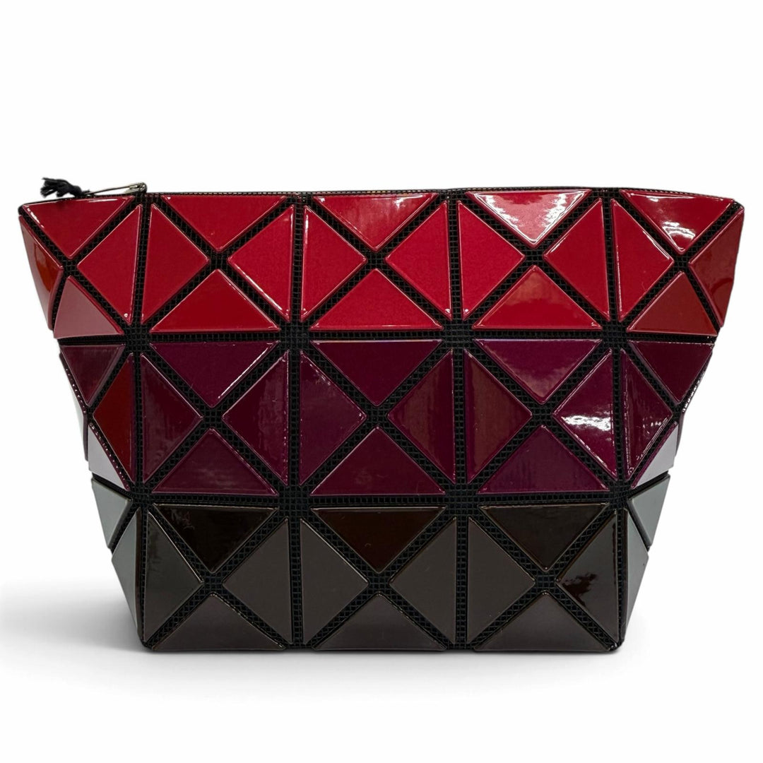 Pristine BAOBAO ISSEY MIYAKE Pouch Cosmetic porch Red series PVC BB93-AG515