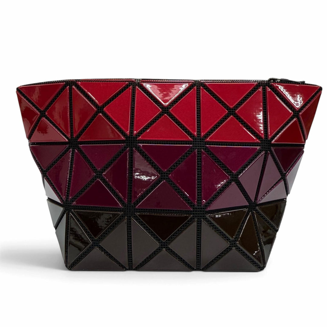 Pristine BAOBAO ISSEY MIYAKE Pouch Cosmetic porch Red series PVC BB93-AG515
