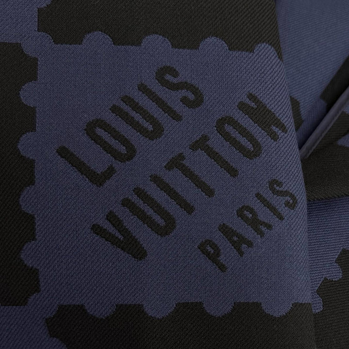 Pristine LOUIS VUITTON NIGO tailored jacket Giant Damier Navy