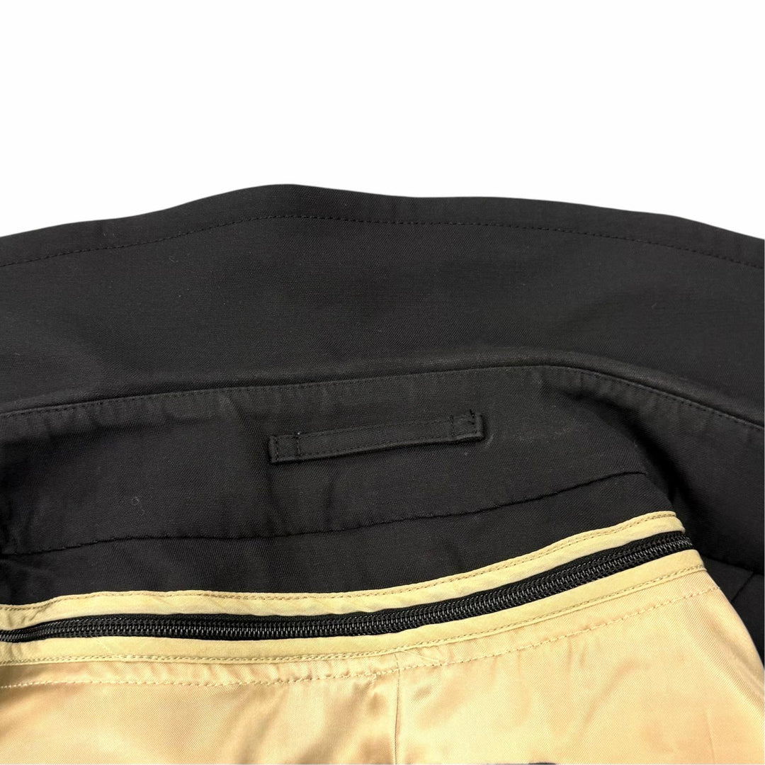 Great BURBERRY LONDON coat Nova check pattern lining black cotton mens