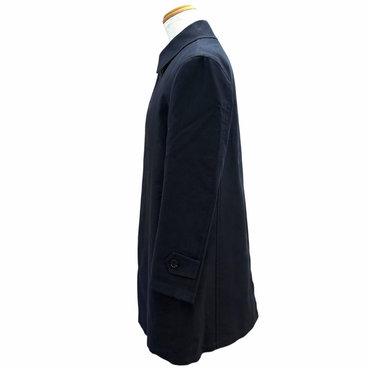Great BURBERRY LONDON coat Nova check pattern lining black cotton mens