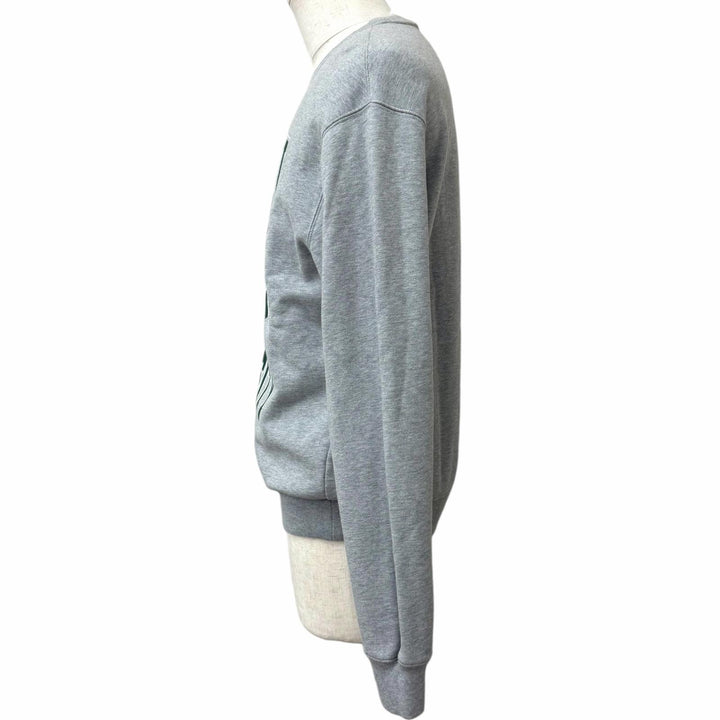 Excellent GUCCI sweat GUCCI UNIVERSITY Oversized Crew Neck Light gray
