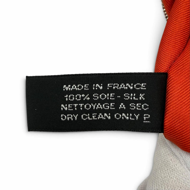 Great HERMES Shoulder Bag La Marche du Zambezi (The Zambezi River March) silk
