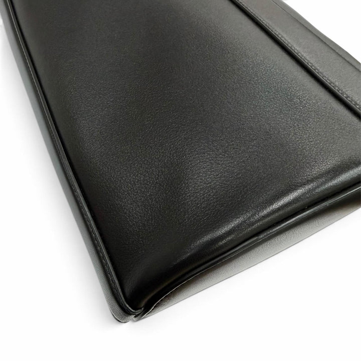 Excellent SAINT LAURENT Shoulder Bag Y-shaped top handle 2-way handbag leather