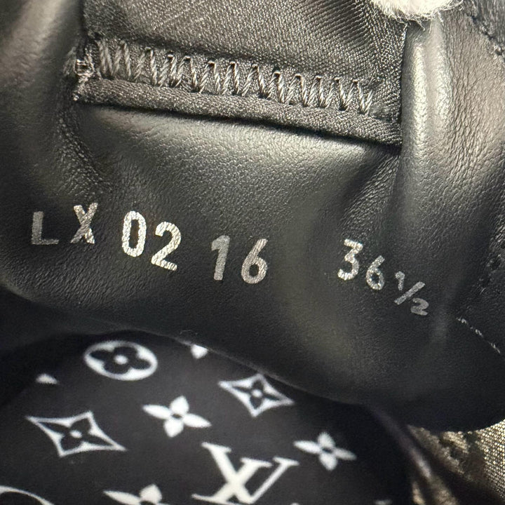 Great LOUIS VUITTON LV Sprint Sneakers leather Women 36.5 1AJOYV
