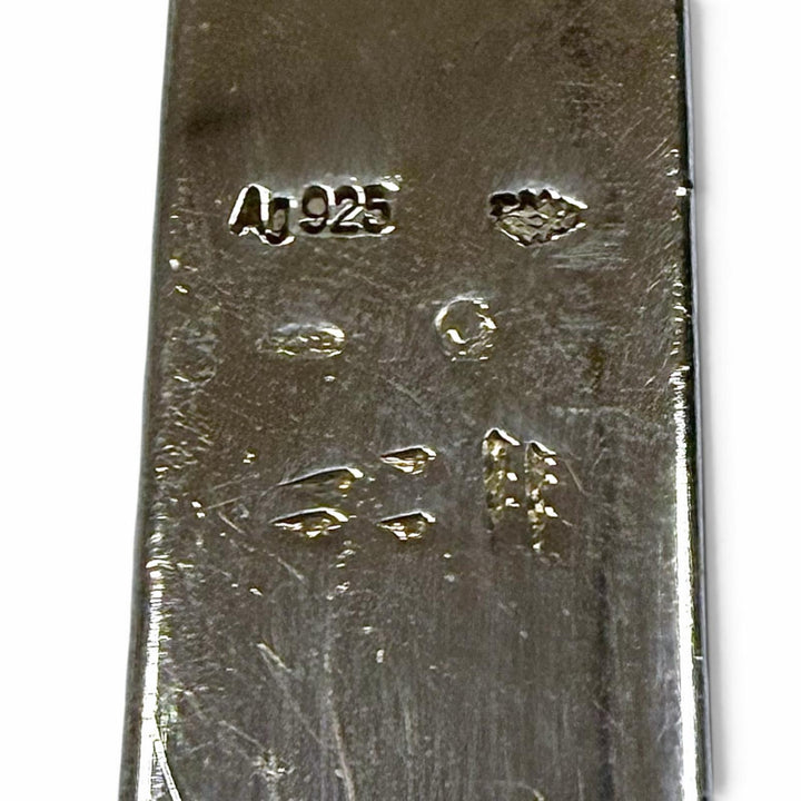 Very Good HERMES Necklace Touareg Silver AG925 mens